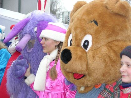 Ростовая кукла на Масленицу