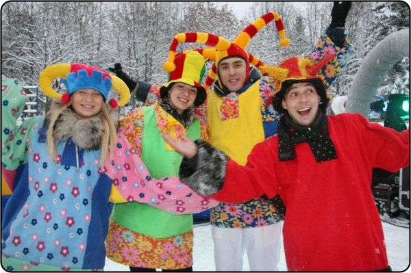 Масленица в парке
