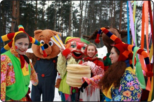 Масленица в городском парке
