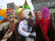 Фольклорный праздник Широкая Масленица в Москве