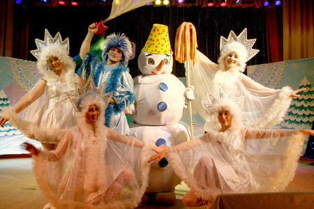 Детский корпоративный спектакль на Новый год Зимняя зимняя сказка
