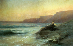 Иван Айвазовский. "Пушкин на берегу моря", 1887