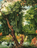 Ян Брейгель Бархатный. &laquo;Рай&raquo;, 1620 г.