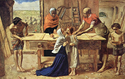 Джон Эверетт Милле. «Христос в родительском доме», 1850  г.