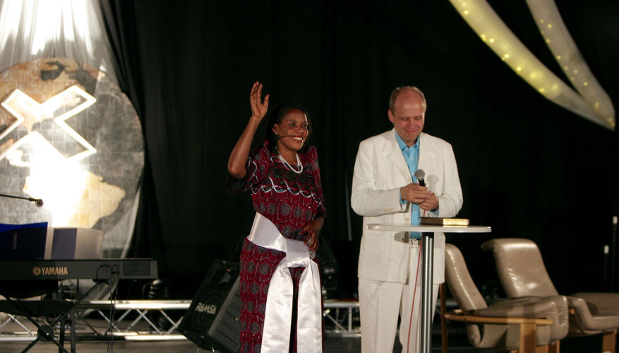 Prinsesse Sarah Mwambu i Bergen - Oslokirken arrangerte folkemøte