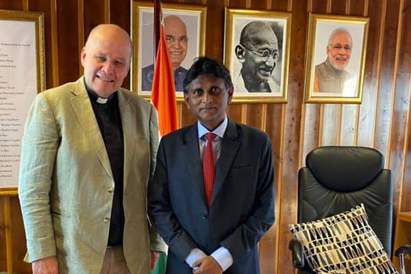 Met with the Ambassador of India