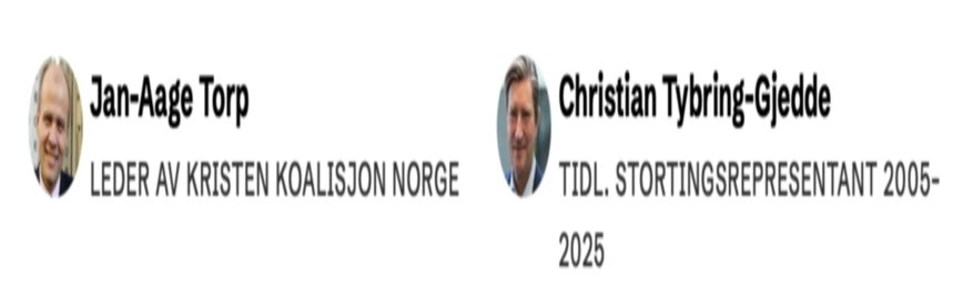 Christian Tybring-Gjedde & Jan-Aage Torp i Dagen: «Boikott bringer ikke freden nærmere»