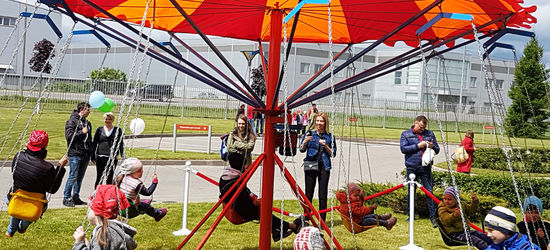 Аренда аттракционов для проекта "Остров сокровищ" Danfoss Family Day