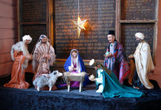 Adventsgudstjeneste søndag 27.11 i Sømna kirke. Julekrybben settes frem.