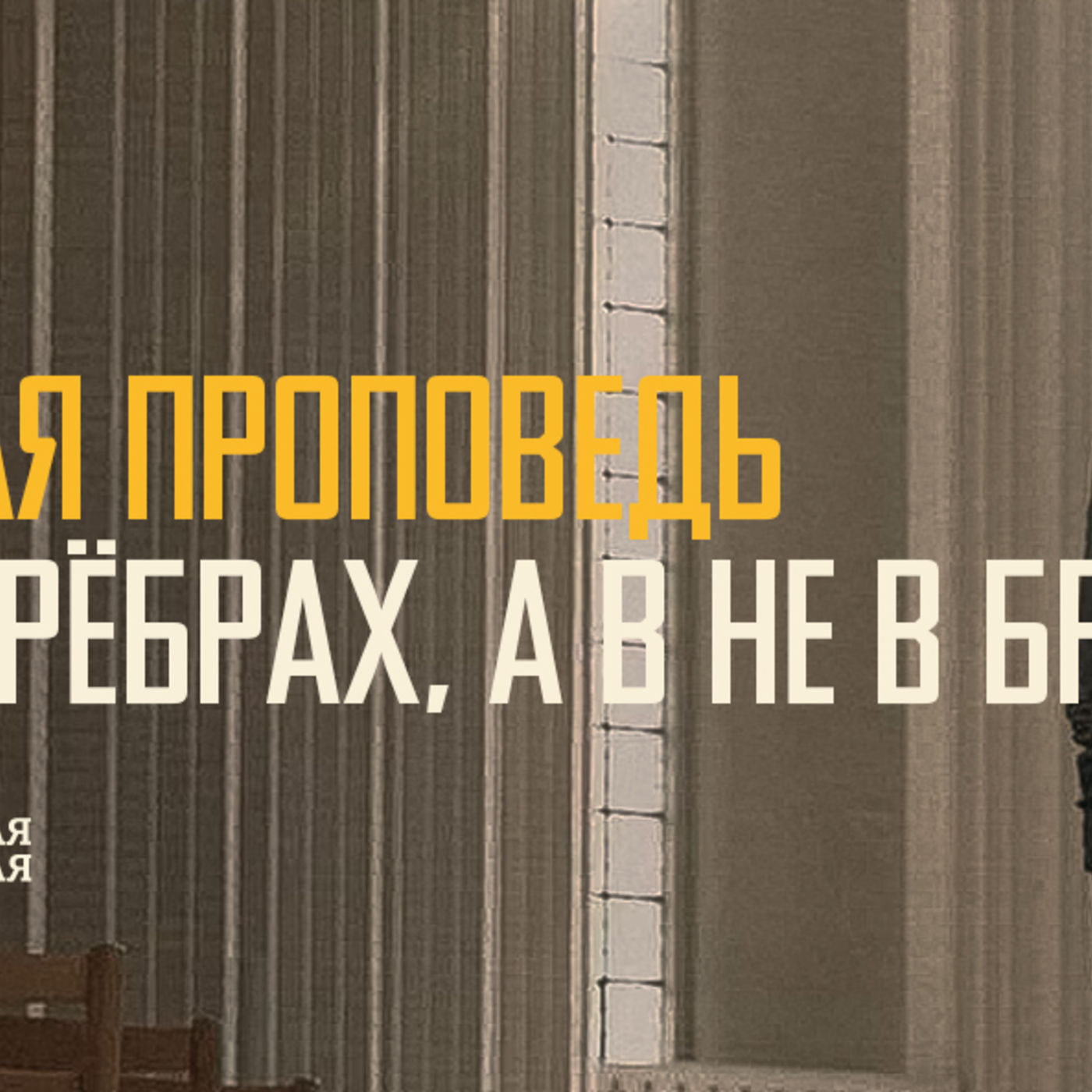 [ОСОБАЯ ПРОПОВЕДЬ] Бог в рёбрах, а не в брёвнах episode artwork