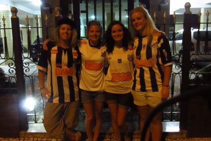 Klare for fotballkamp! Santos(3) - International(1)