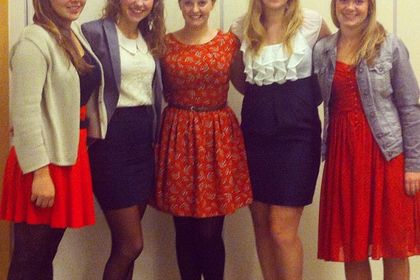 Vårt fantastiske team! Vi er veldig spente på hvordan det blir der ute!