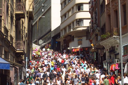 Brazil is a crowded country