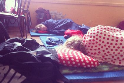 Livet på leir