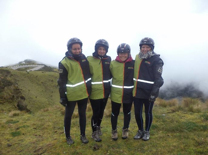 Dag 1 på Machu Picchu-turen vår. Sykling var dagens prosjekt, og vi ble godt polstret for sykkeltur i Andesfjellene.