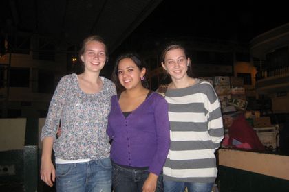 Ingrid, Michelle og Elise