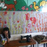 Fotsporene til ungene!