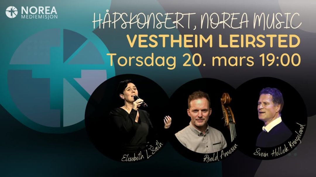 Håpskonsert Elisabeth, Roald og Svein Helleik