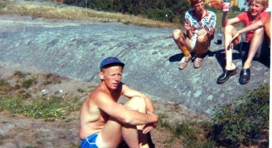 Heia, Sande i Vestfold. På bildet: Gunnar Hushovd