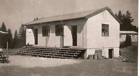 Kjøkkenbrakka - Oven 1955