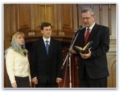 Рукоположение в Московской центральной церкви