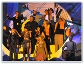 В церкви  состоялась премьера пасхальной театрализованной музыкальной постановки «Ковчег Надежды»