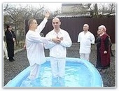 Во Владикавказе 33  человека  заключили  водный  завет с  Господом