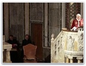 Папа Римский Бенедикт XVI нанес первый визит в протестантскую церковь