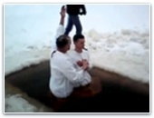 Крещение в ребцентре г. Емвы /видео