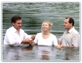 В церкви «Высшее призвание» состоялось водное крещение