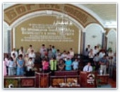 Церковь ЕХБ в Душанбе празднует 80-летие