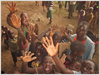 Христиане помогли детям в Африке 