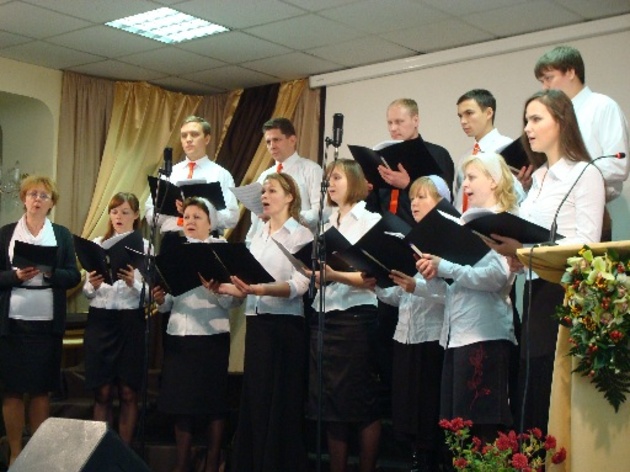 Празднование 20-летия церкви ЕХБ «Голгофа» г.Москва