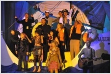 В церкви  состоялась премьера пасхальной театрализованной музыкальной постановки «Ковчег Надежды»