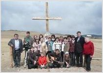 Христиане Бурятии поздравили ветеранов с 65-летием Великой Победы