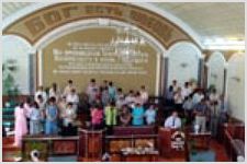 Церковь ЕХБ в Душанбе празднует 80-летие