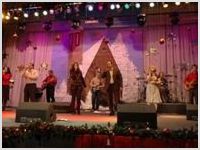 В период рождественских праздников Тушинская евангельская церковь (Москва) провела серию праздничных мероприятий