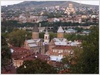 Православные граждане Тбилиси провели акцию протеста у стриптиз-клуба