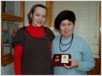 Прихожанка Церкви "Живая вера" награждена медалью "Материнская доблесть"