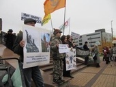 Акция протеста в  Калининграде "Нет православному рейдерству"
