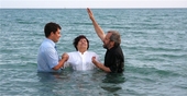 Крещение в церкви «Спасение»