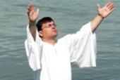 Крещение ЕХБ в Омске