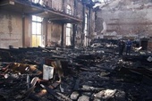 В Днепропетровске сгорел Дом молитвы на 1500 мест| ФОТО