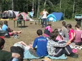  Христианский лагерь в национальном парке России «Смоленское поозерье»