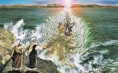 Ученые поверили в расступившееся перед Моисеем море