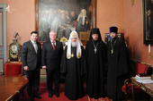 Президент Всемирного баптистского альянса встретился с главой РПЦ МП
