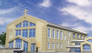 Захват здания церкви в Украине
