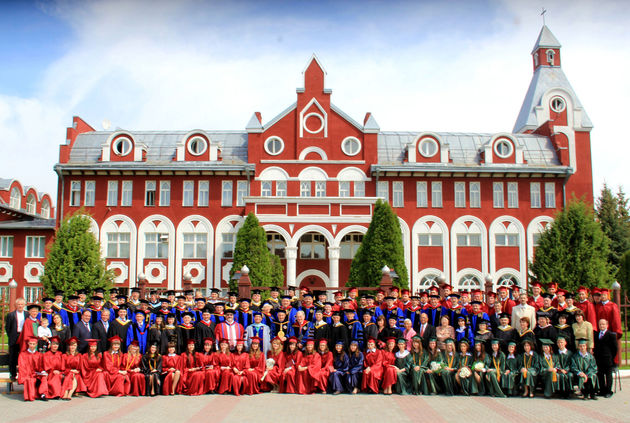 Выпускная церемония 2012 в Заокском
