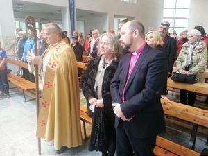 Российский епископ принял участие в освящения церкви в Таллинне