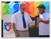 В Тольятти встретили второй этап велотура «Россия и мир без сирот» 